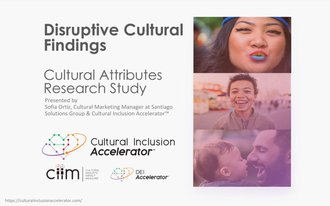 Disruptive Cultural Findings: Presentation