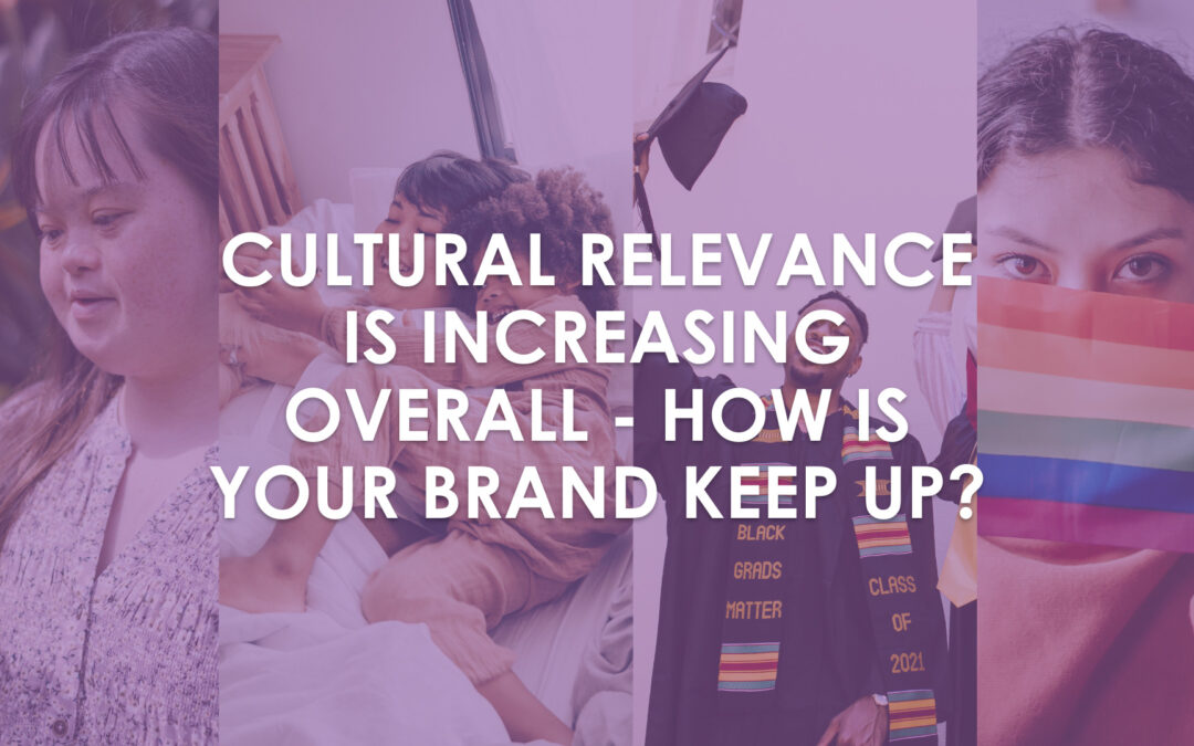 Cultural Relevance is Increasing Overall – How is Your Brand Keeping Up?